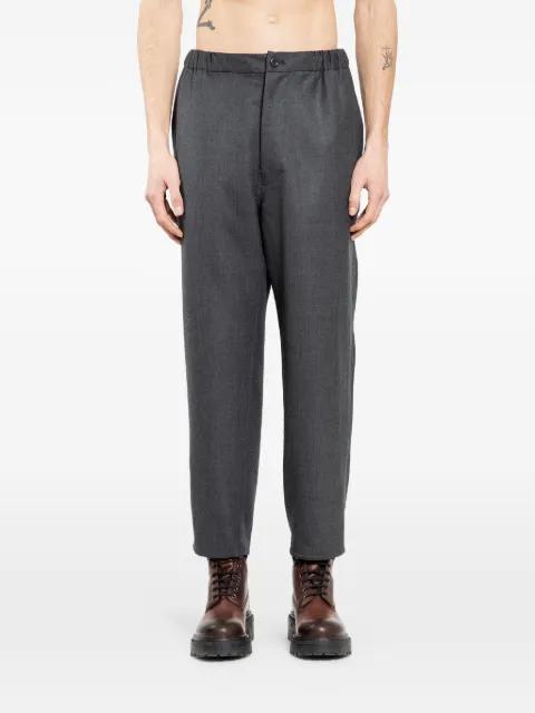 wool cropped trousers by UNDERCOVER