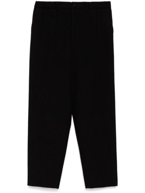 wool cropped trousers by UNDERCOVER