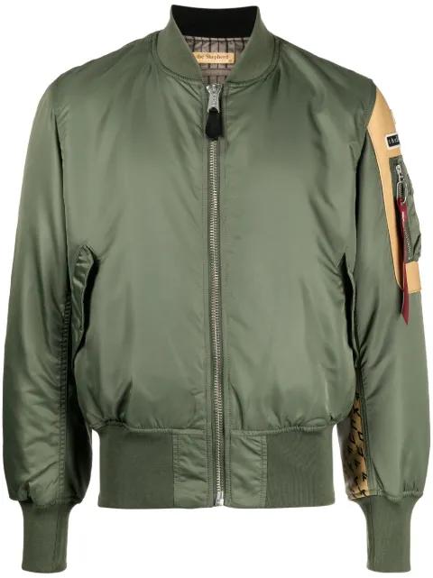 x Alpha Industries MA-1 reversible bomber jacket by UNDERCOVER