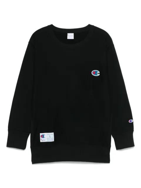 x Champion logo-patch sweatshirt by UNDERCOVER