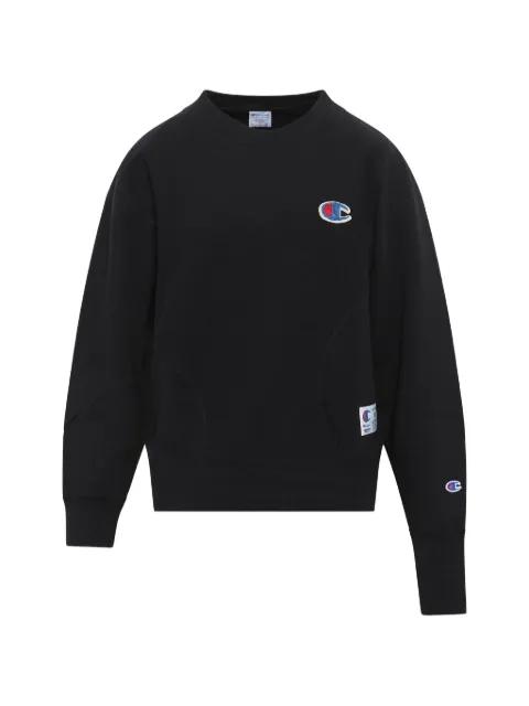 x Champion logo-patch sweatshirt by UNDERCOVER