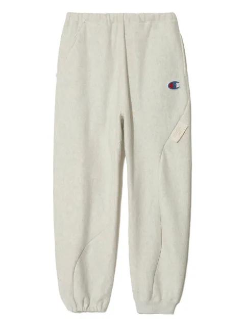 x Champion logo-patch track pants by UNDERCOVER