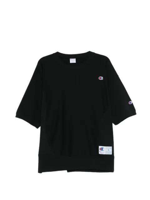 x Champion logo-patched crew neck T-shirt by UNDERCOVER