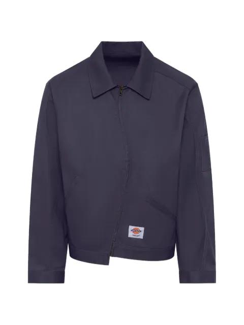 x Dickies curved-zip shirt jacket by UNDERCOVER