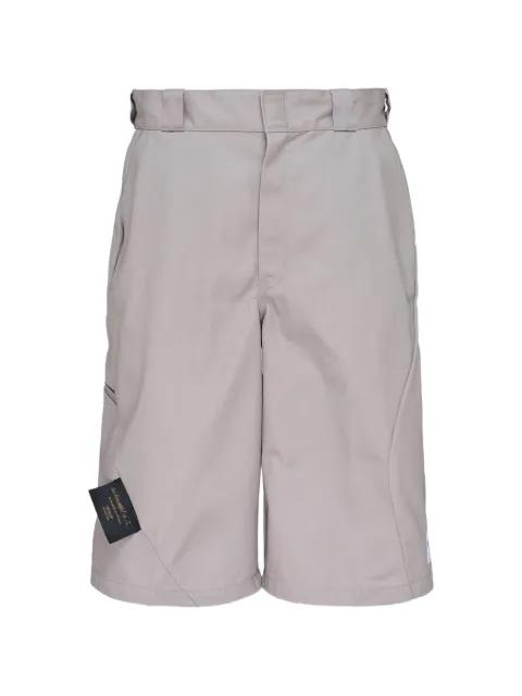 x Dickies logo-patch twill shorts by UNDERCOVER