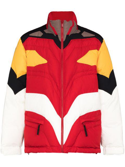 x Evangelion padded puffer jacket by UNDERCOVER