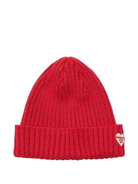x Kijima Takayuki logo-patch beanie by UNDERCOVER
