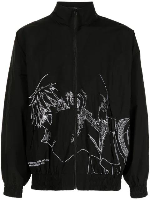x Neon Genesis Evangelion Embroidered Shell Track Jacket by UNDERCOVER x Neon Genesis Evangelion Embroidered Shell Track Jacket by UNDERCOVER