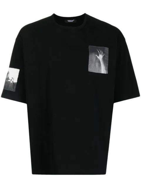 x Psycho logo-print T-shirt by UNDERCOVER