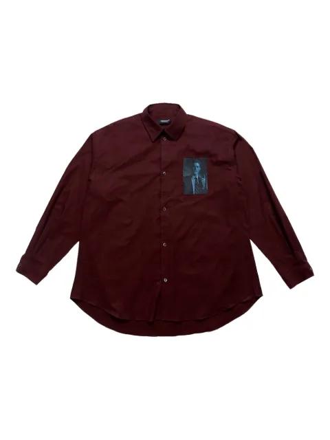 x Twin Peaks graphic-appliqué shirt by UNDERCOVER