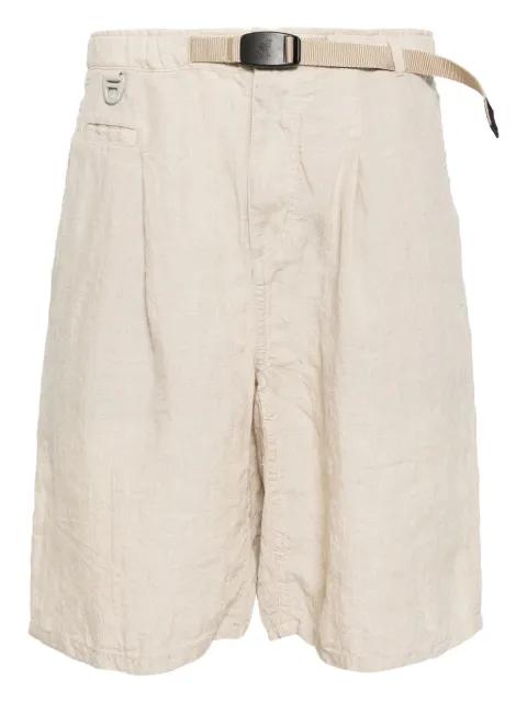 x nonnative linen shorts by UNDERCOVER