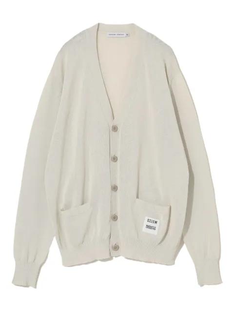 zip-detailed cardigan by UNDERCOVER
