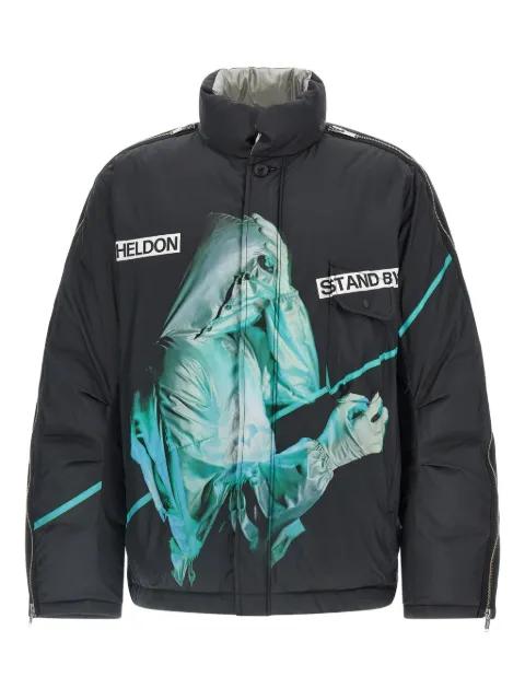 zip padded jacket by UNDERCOVER