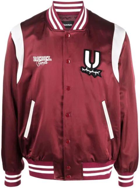 logo-patch baseball jacket by UNDERCOVERISM