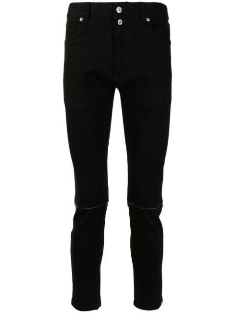zip-ankles slim jeans by UNDERCOVERISM