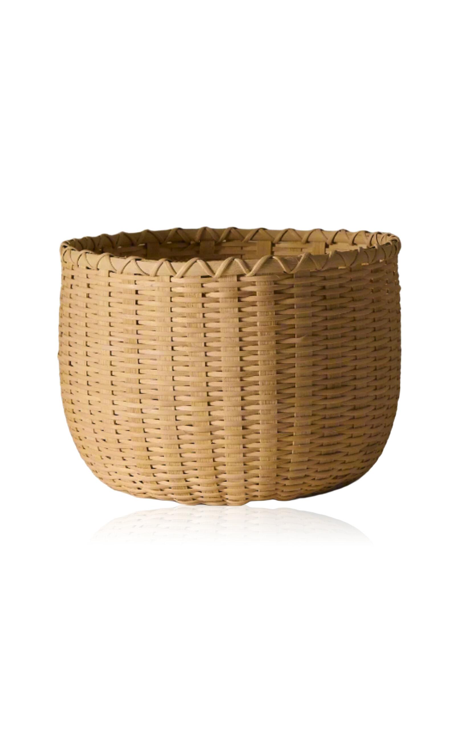 UNDERWATER WEAVING STUDIO - August Morning Basket - Tan - Moda Operandi by UNDERWATER WEAVING STUDIO