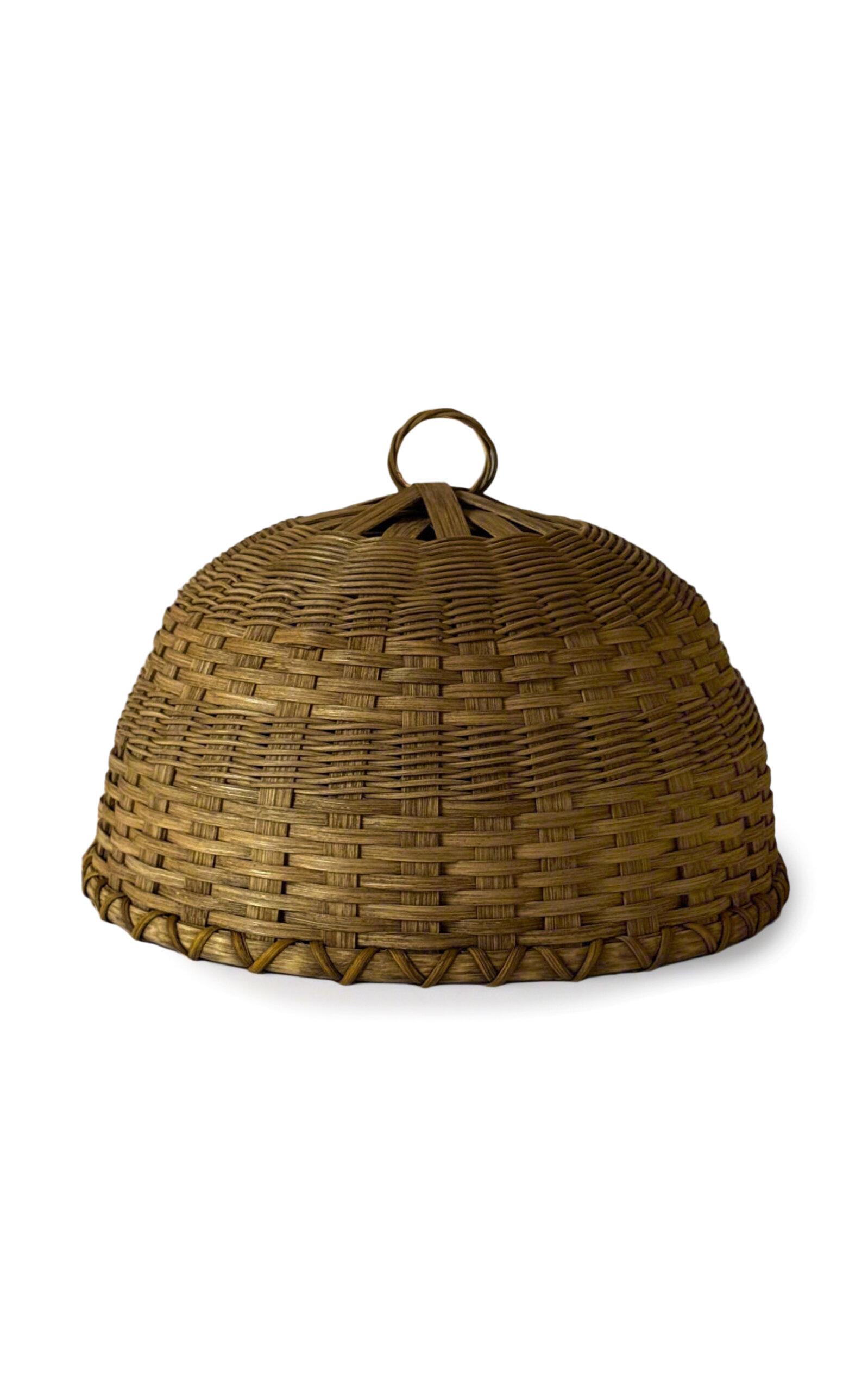 UNDERWATER WEAVING STUDIO - Folk Fleur Cloche - Brown - Moda Operandi by UNDERWATER WEAVING STUDIO