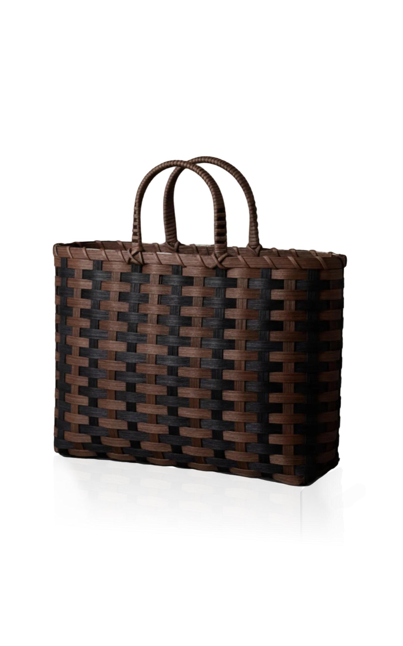 UNDERWATER WEAVING STUDIO - Laptop Rattan Basket - Multi - Moda Operandi by UNDERWATER WEAVING STUDIO