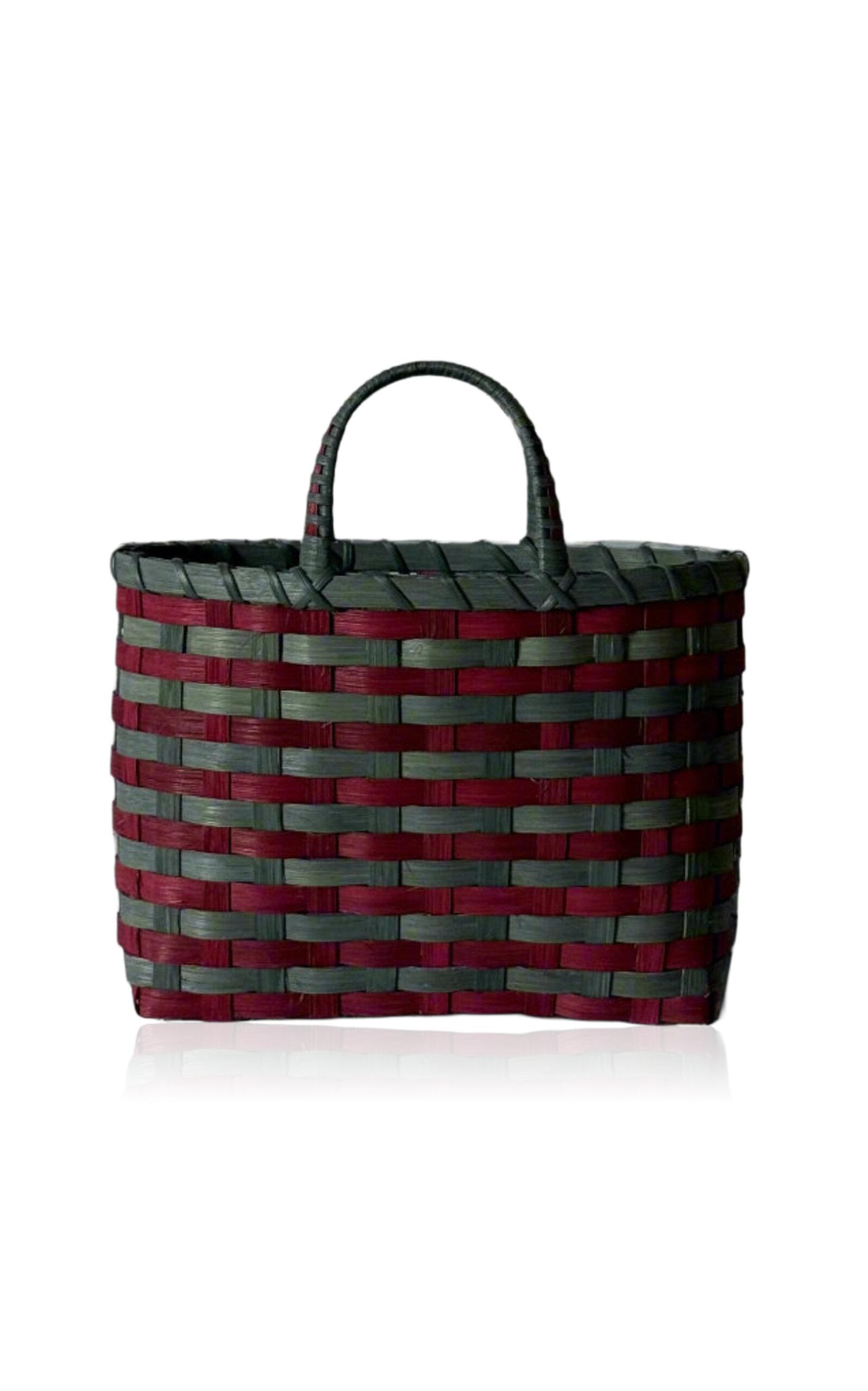 UNDERWATER WEAVING STUDIO - Retro Travel Tote - Multi - Moda Operandi by UNDERWATER WEAVING STUDIO