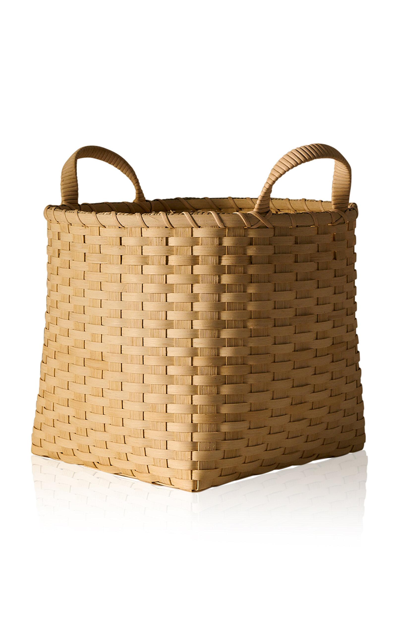 UNDERWATER WEAVING STUDIO - Throw Basket - Neutral - Moda Operandi by UNDERWATER WEAVING STUDIO