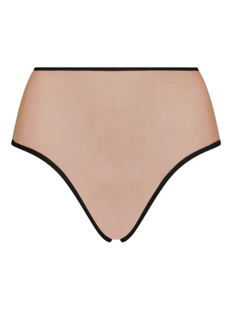 In the Clouds high-waisted mesh panties by UNDRESS CODE