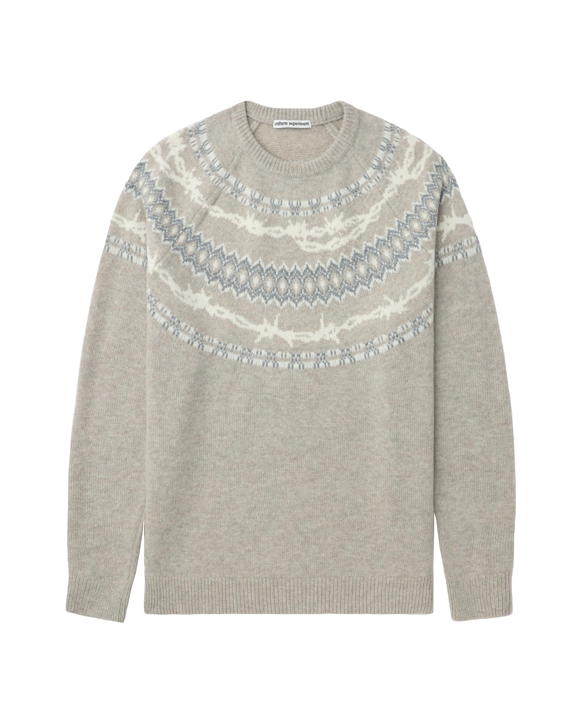 Entangled Nordic sweater by UNIFORM EXPERIMENT