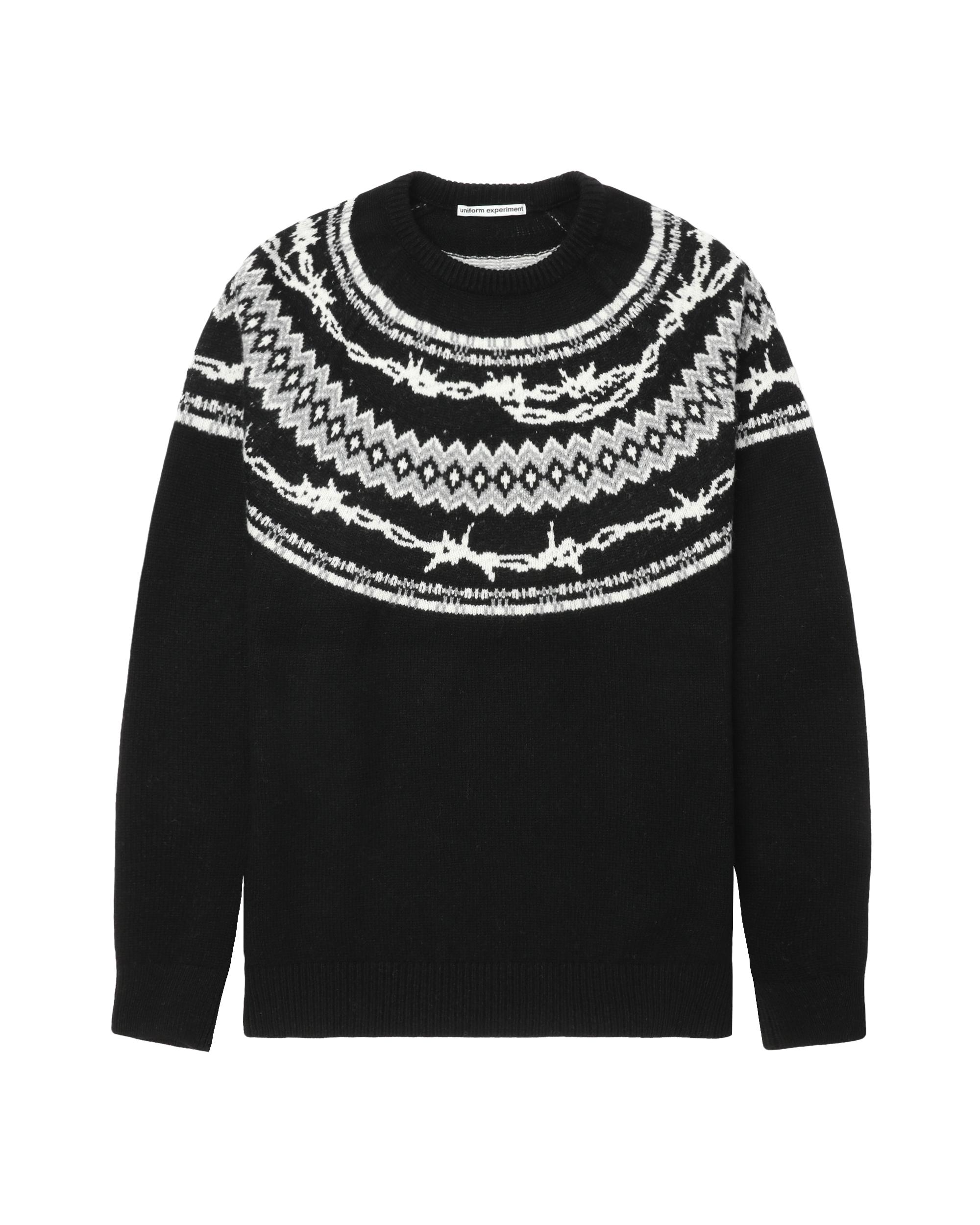 Entangled Nordic sweater by UNIFORM EXPERIMENT