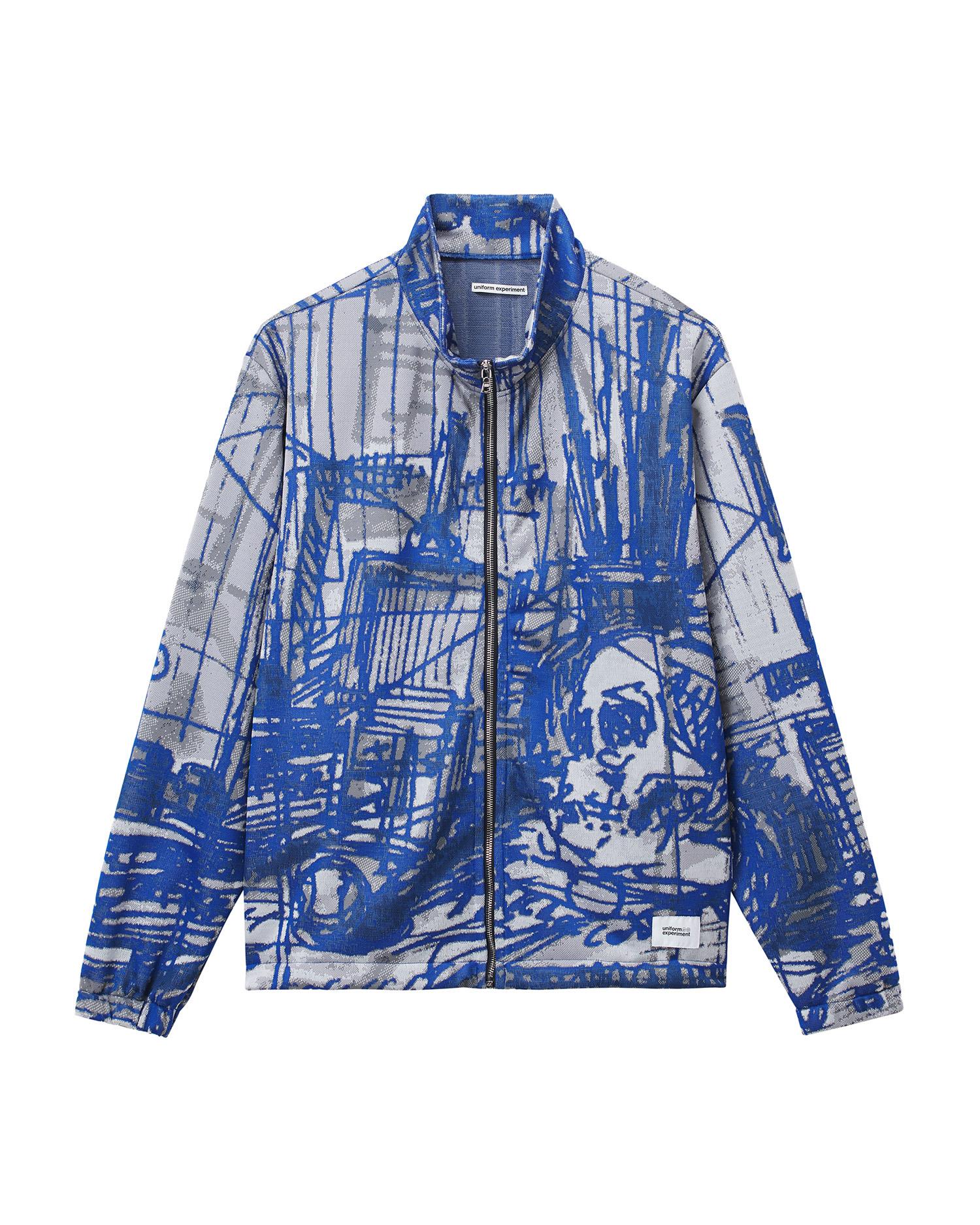 Graphic jacket by UNIFORM EXPERIMENT