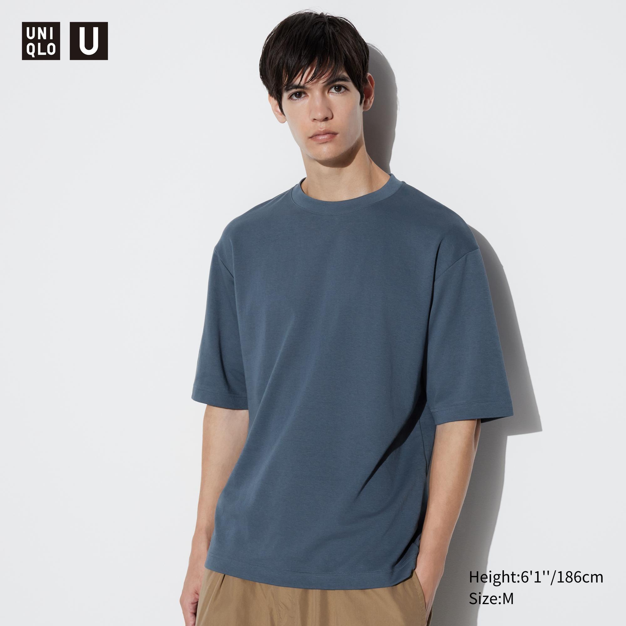 AIRism Cotton Oversized T-Shirt | Half-Sleeve by UNIQLO AIRism Cotton Oversized T-Shirt | Half-Sleeve by UNIQLO