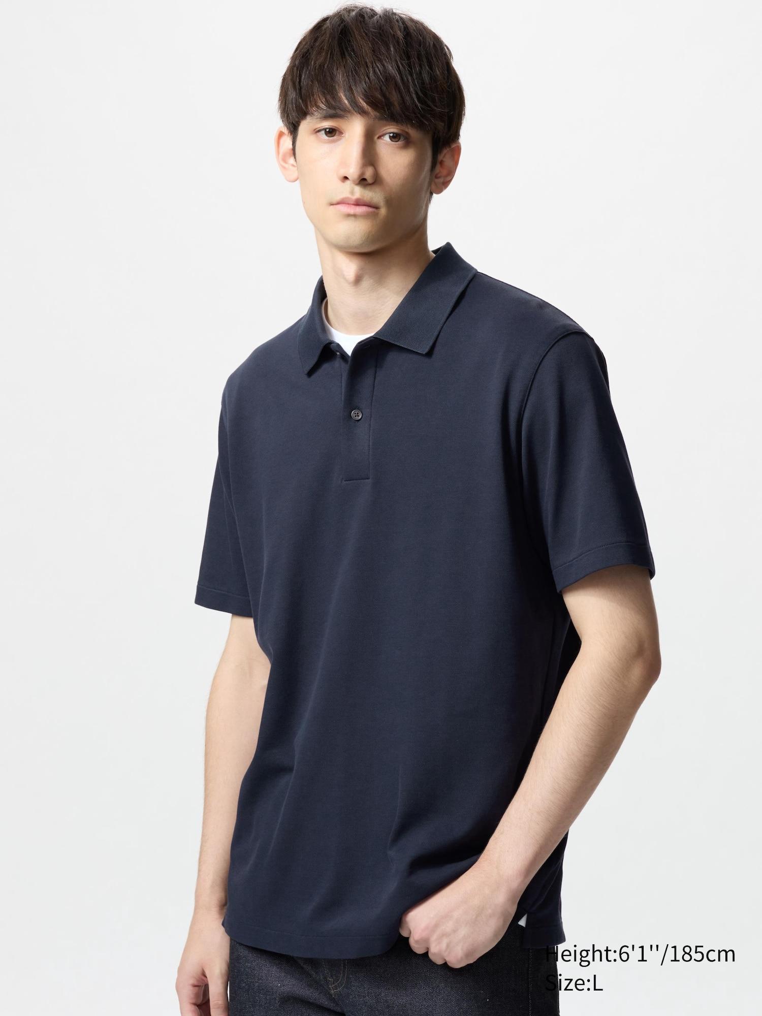 AIRism Cotton Pique Polo Shirt by UNIQLO