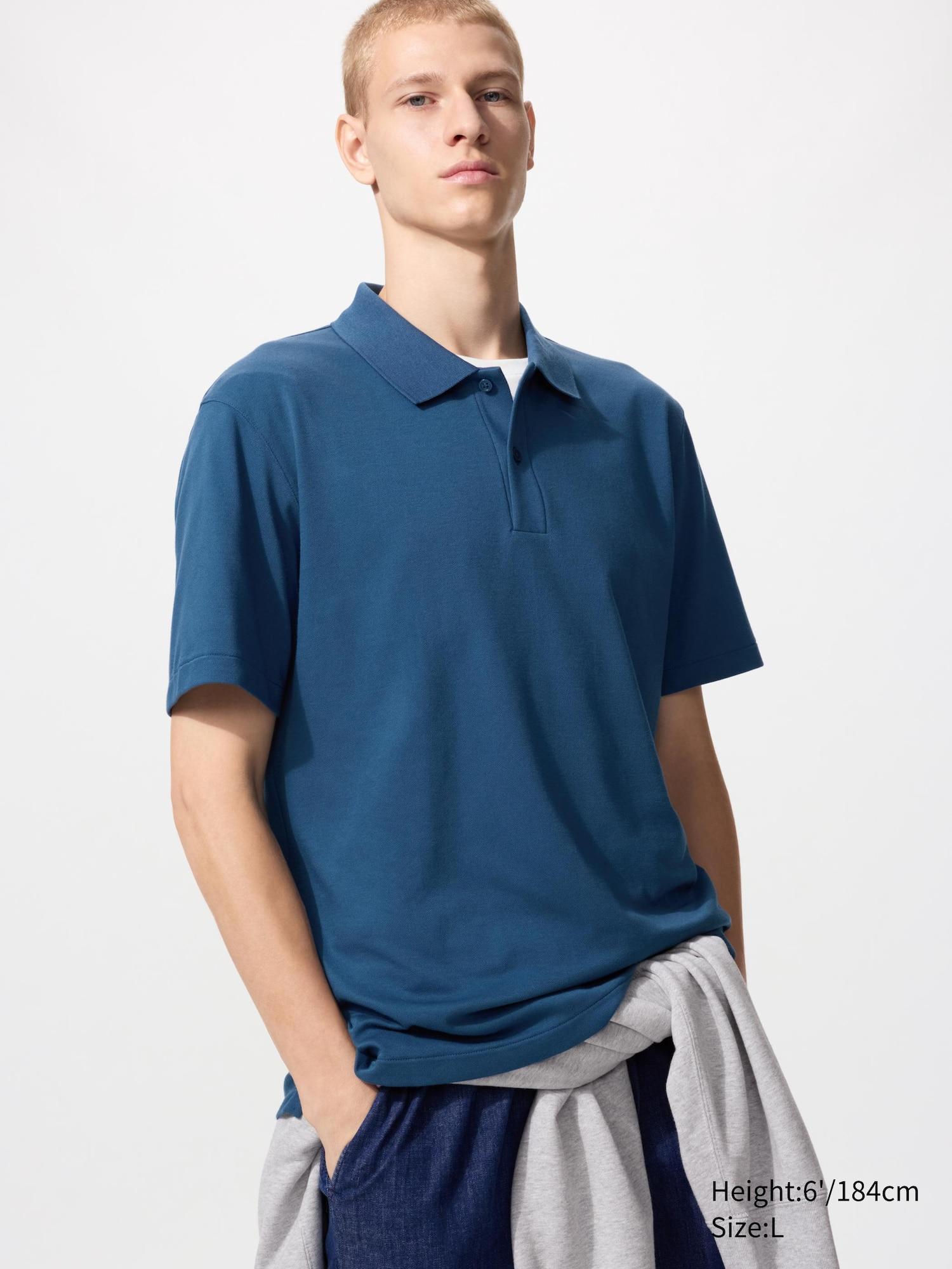 AIRism Cotton Pique Polo Shirt by UNIQLO