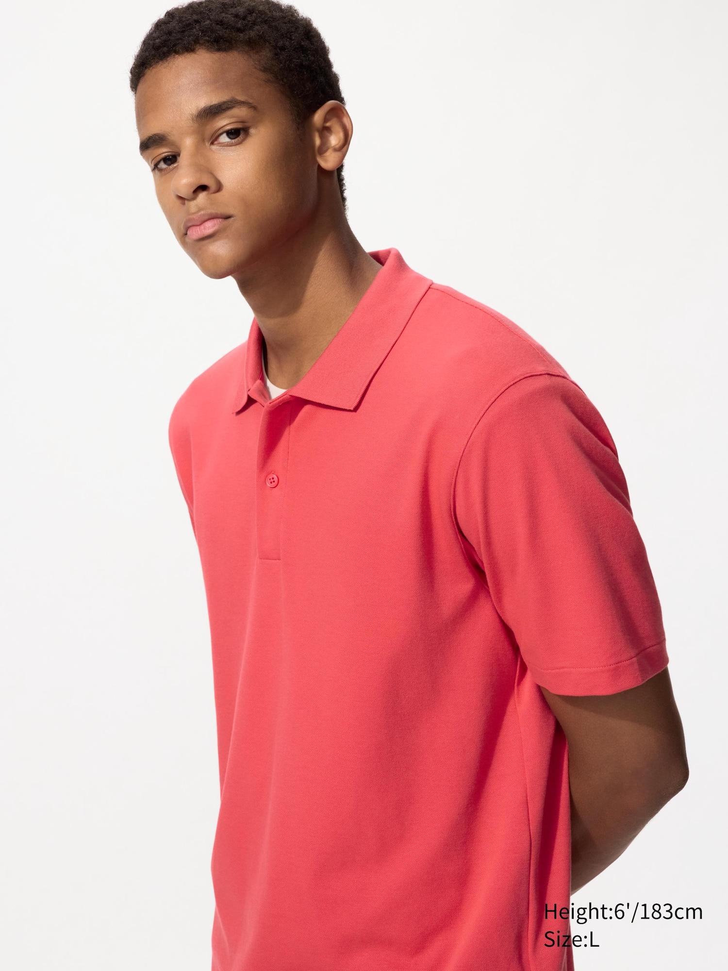 AIRism Cotton Pique Polo Shirt by UNIQLO