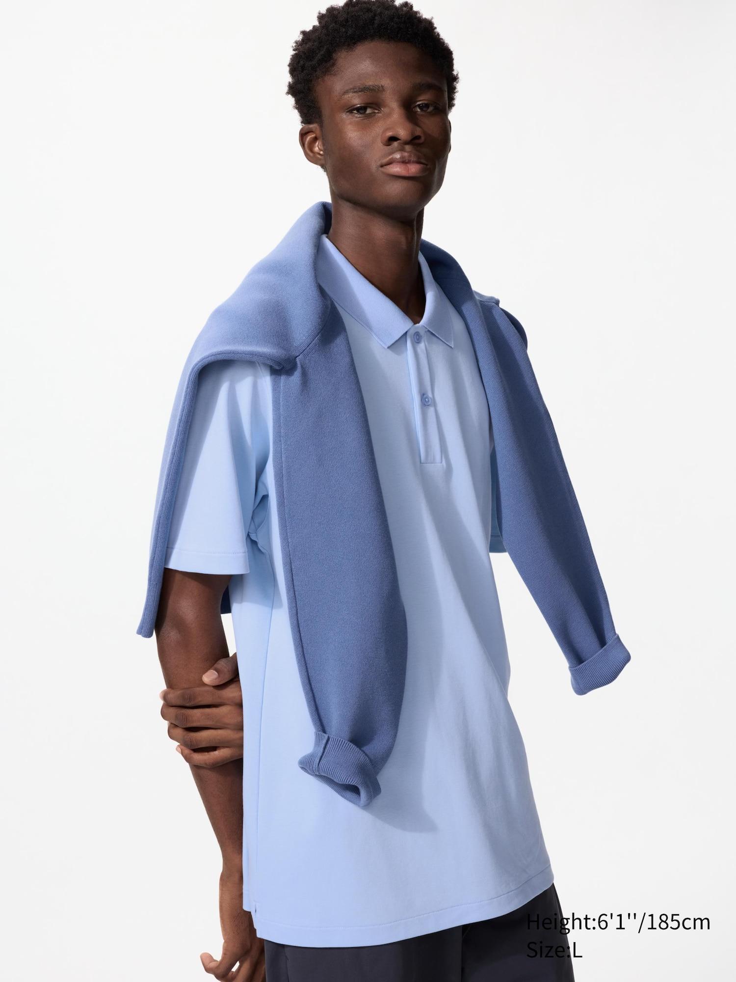 AIRism Cotton Pique Polo Shirt by UNIQLO
