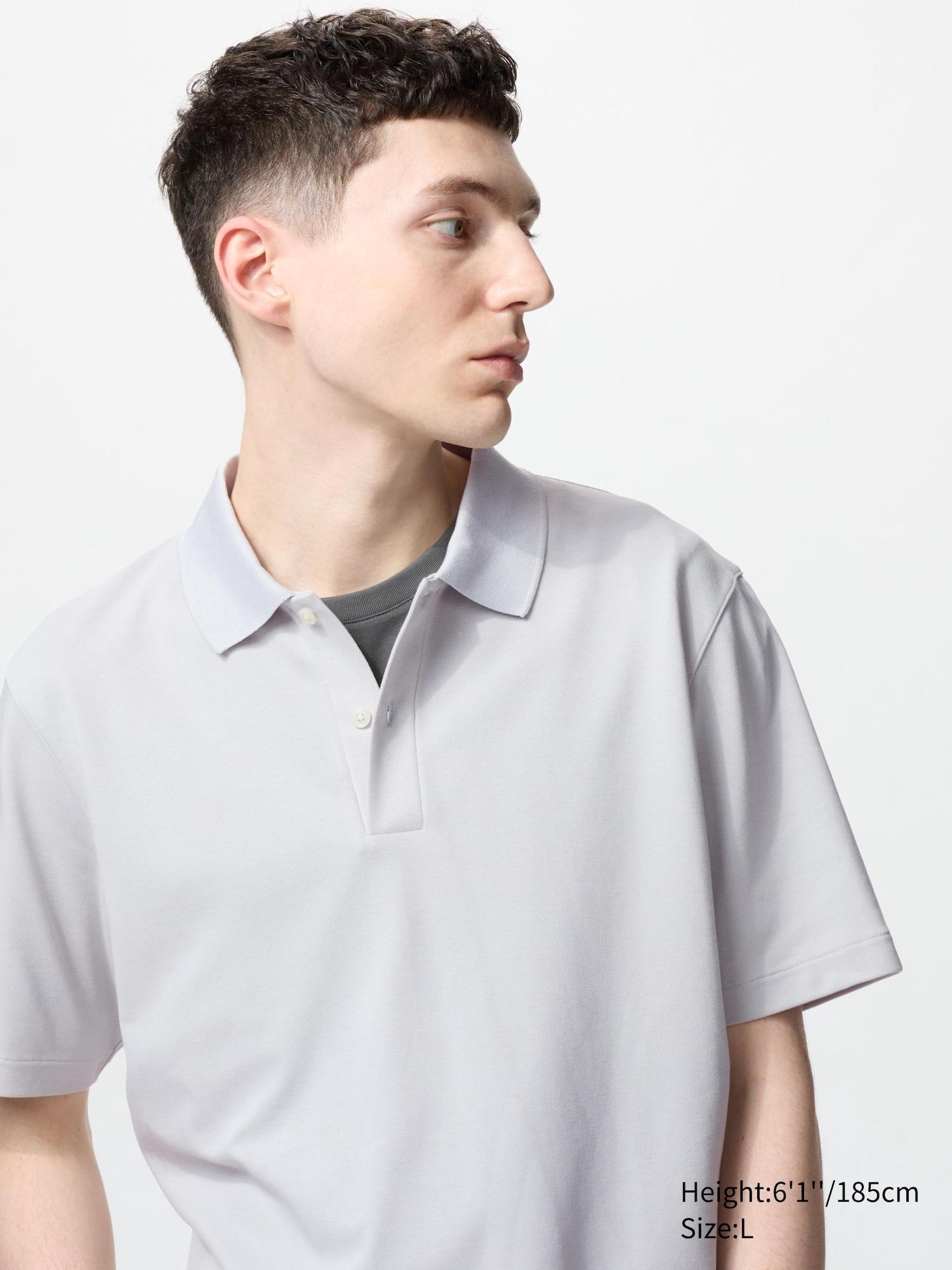 AIRism Cotton Pique Polo Shirt by UNIQLO