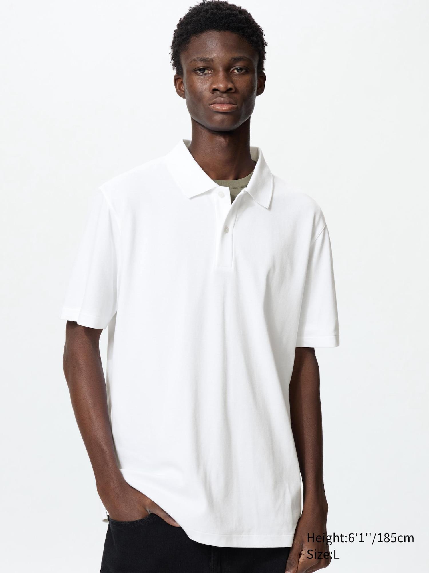 AIRism Cotton Pique Polo Shirt by UNIQLO