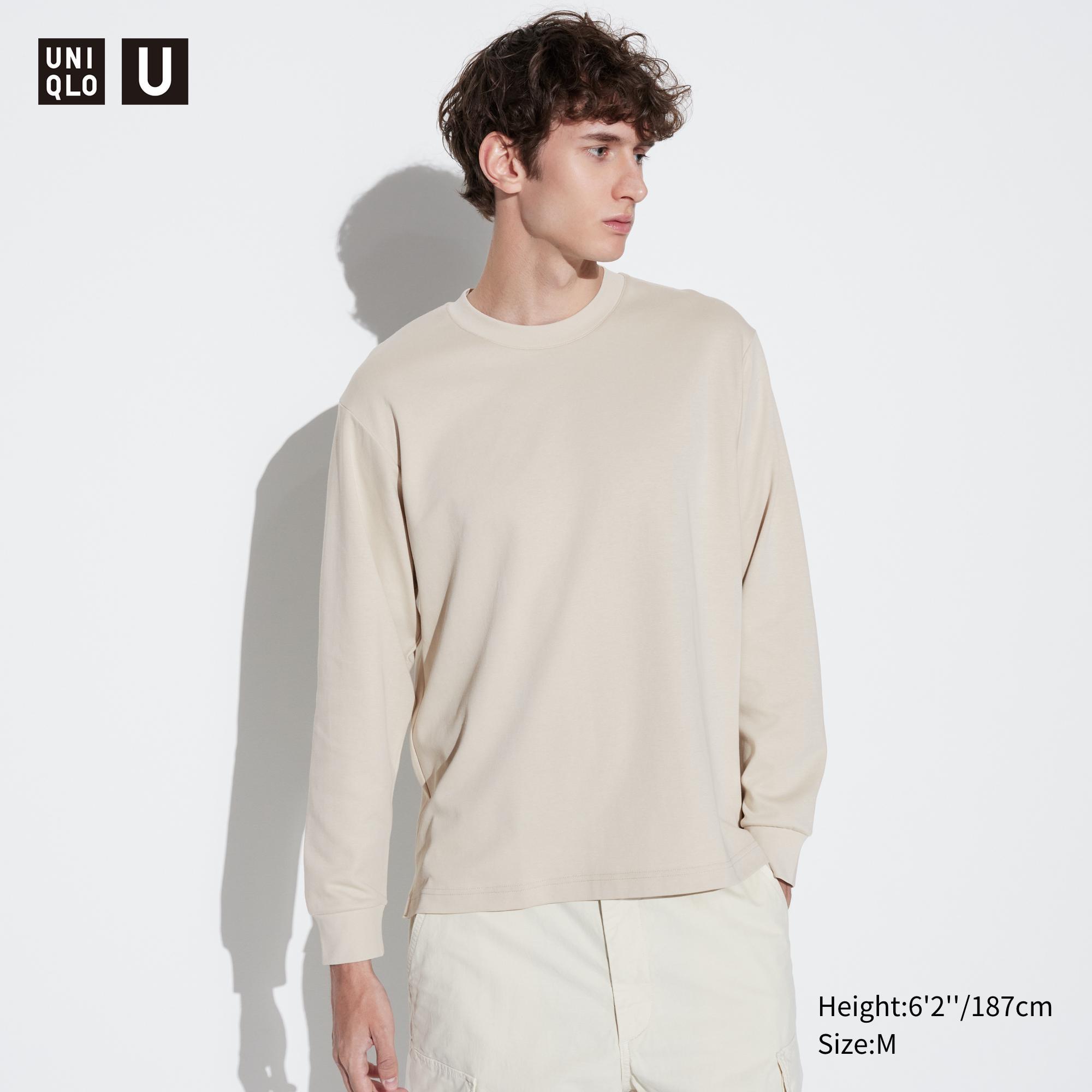 AIRism Cotton T-Shirt | Long Sleeve by UNIQLO