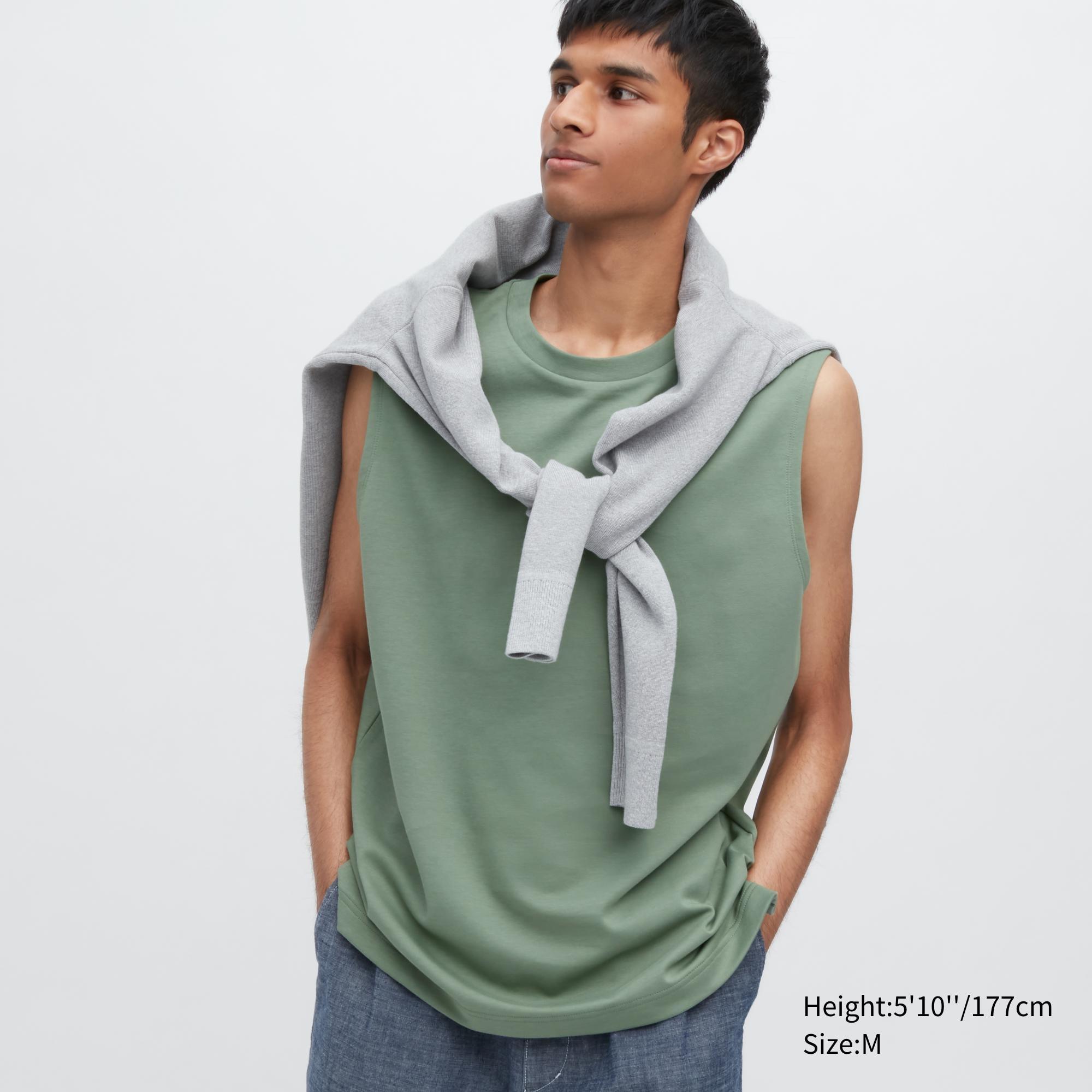 AIRism Cotton T-Shirt | Sleeveless by UNIQLO