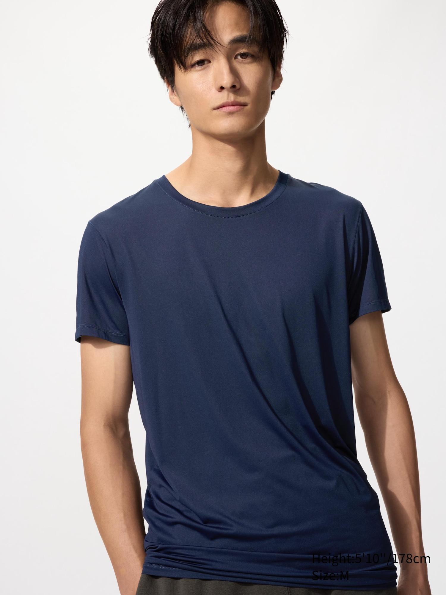 AIRism Crew Neck T-Shirt by UNIQLO