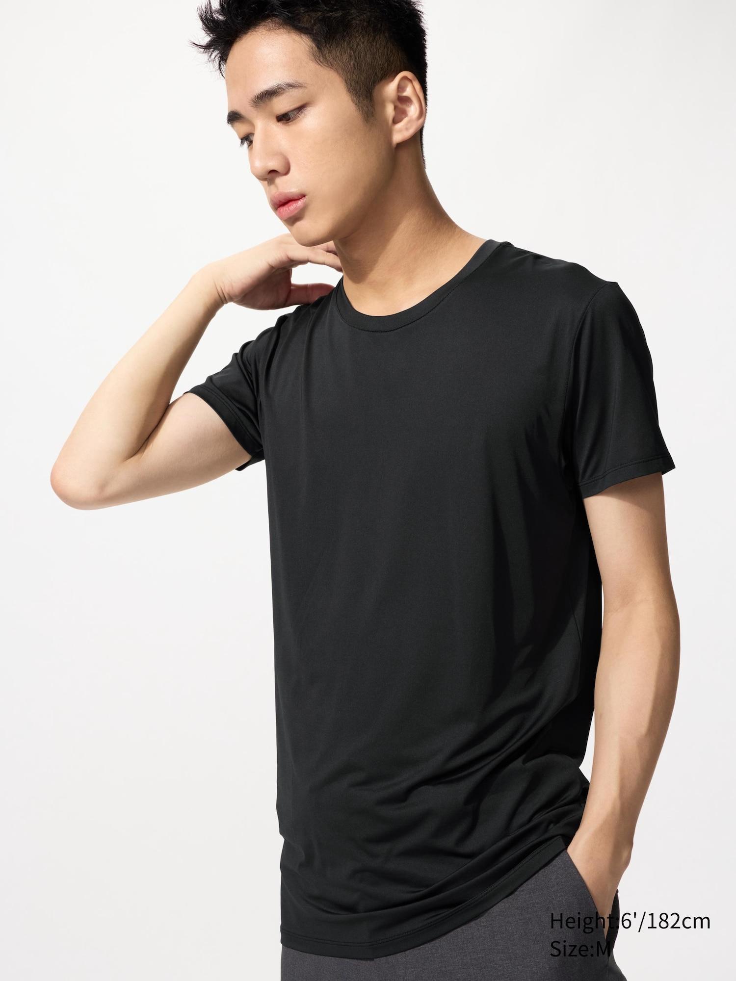 AIRism Crew Neck T-Shirt by UNIQLO