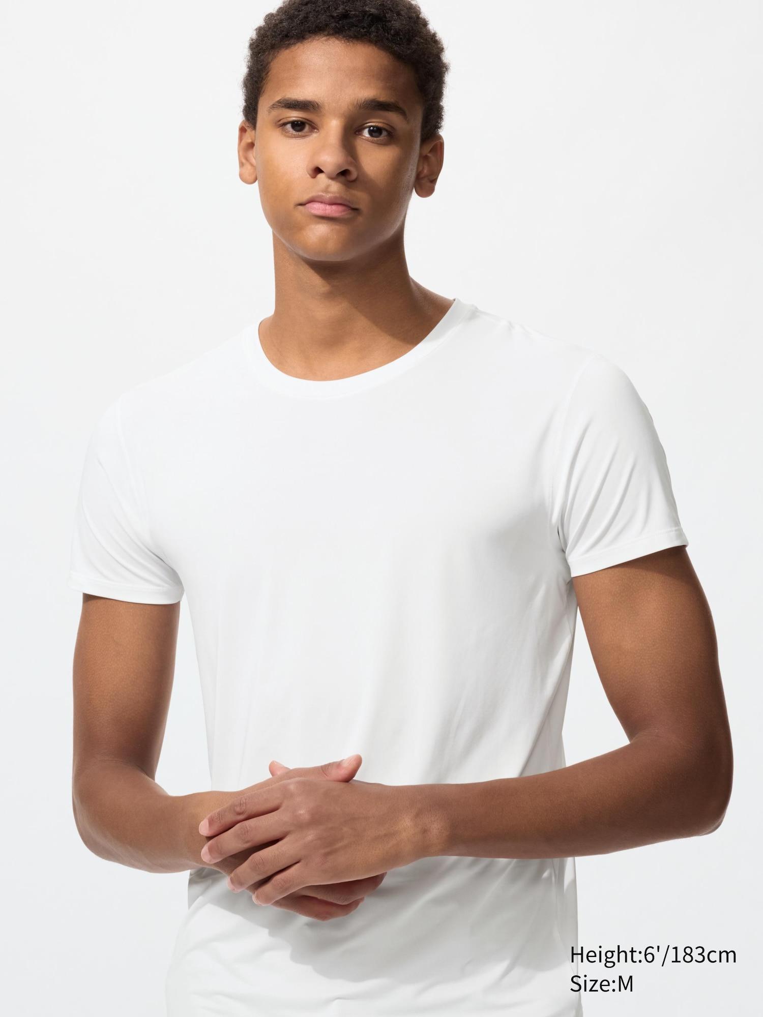 AIRism Crew Neck T-Shirt by UNIQLO