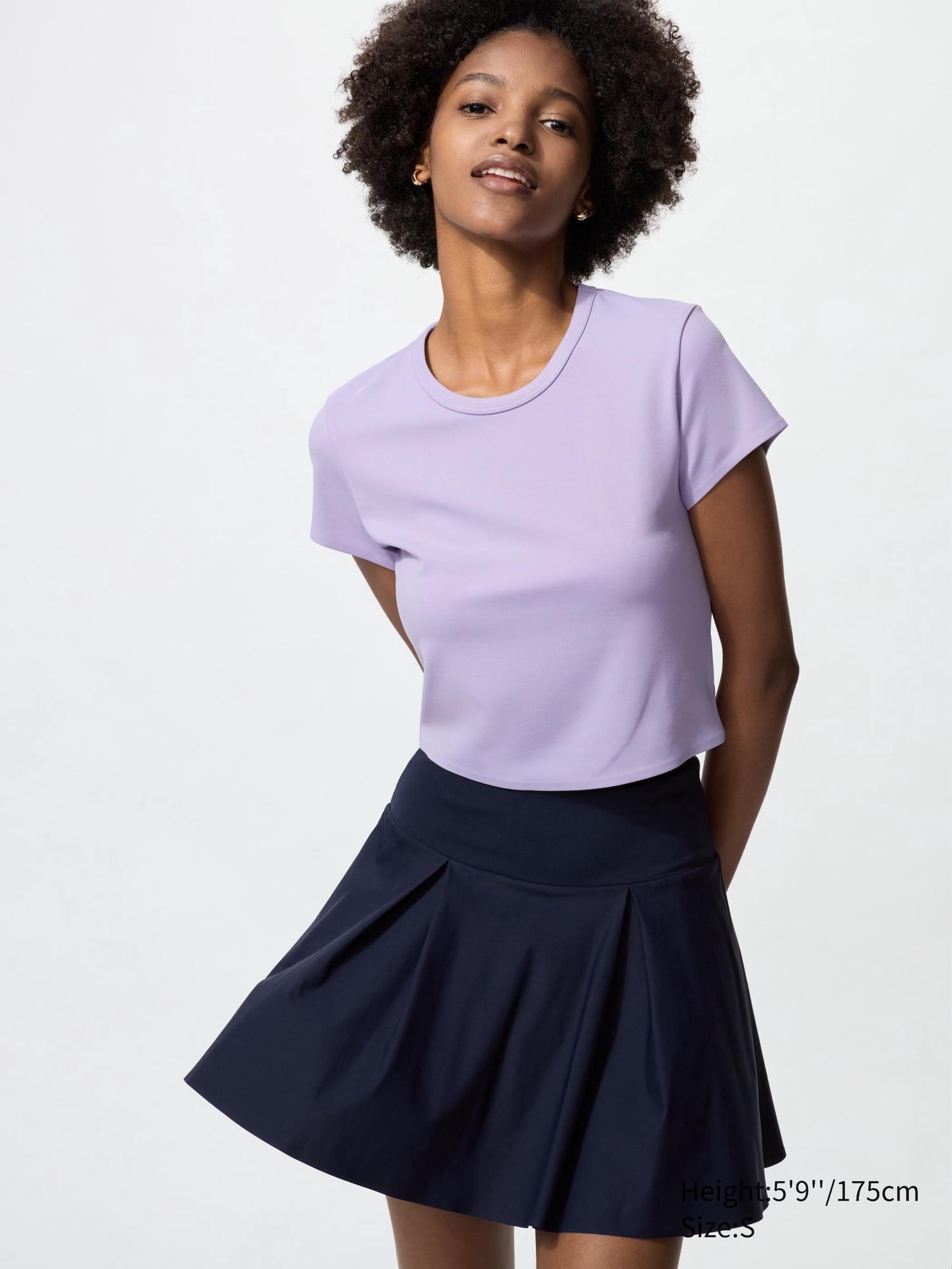 AIRism Soft Cropped T-Shirt by UNIQLO