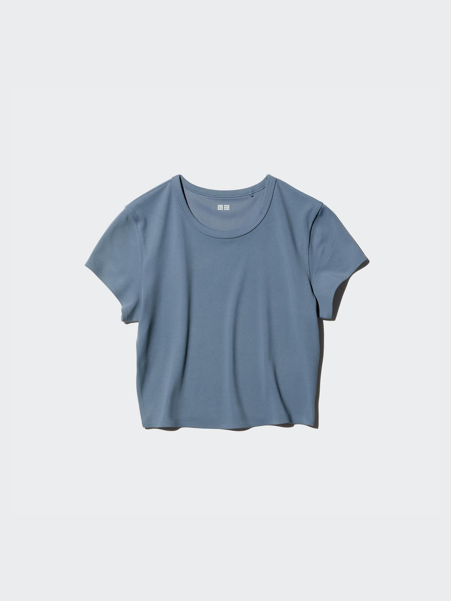 AIRism Soft Cropped T-Shirt by UNIQLO