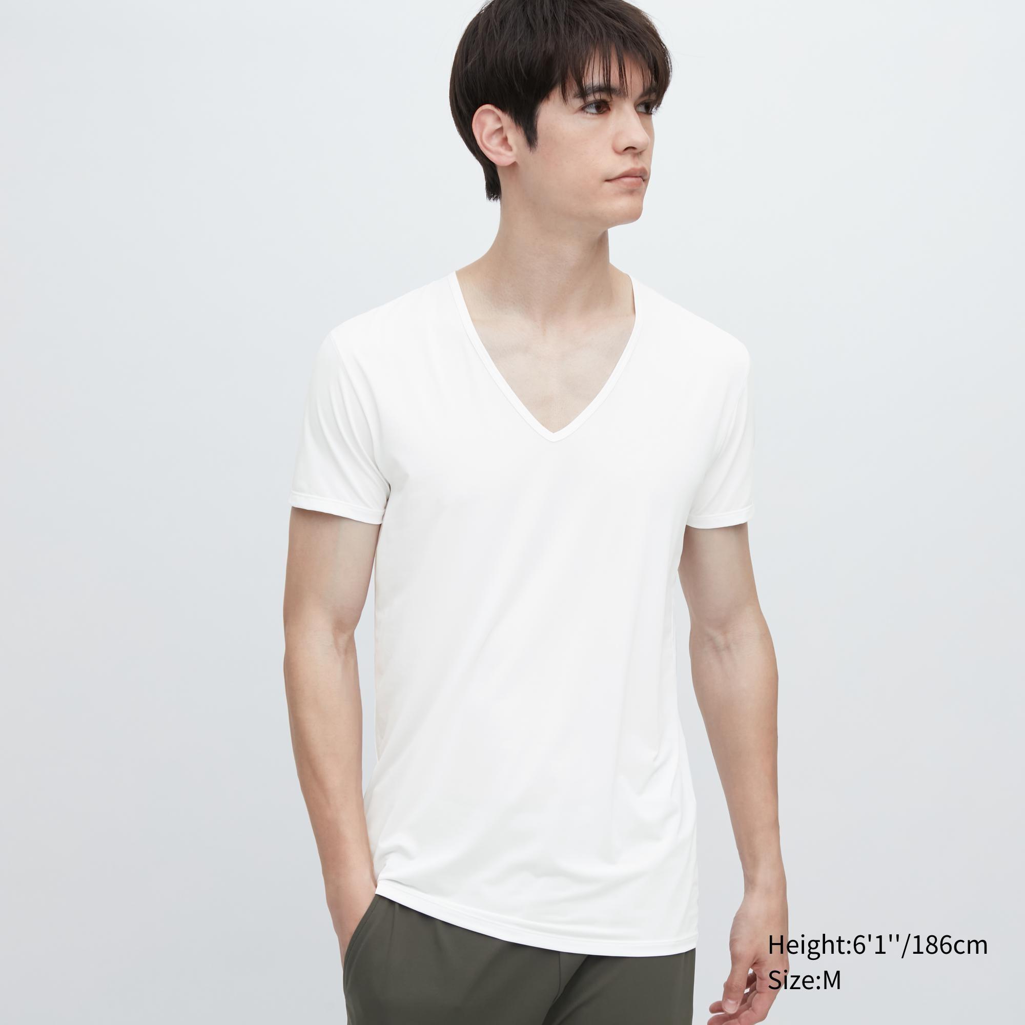 AIRism T-Shirt | V-Neck by UNIQLO