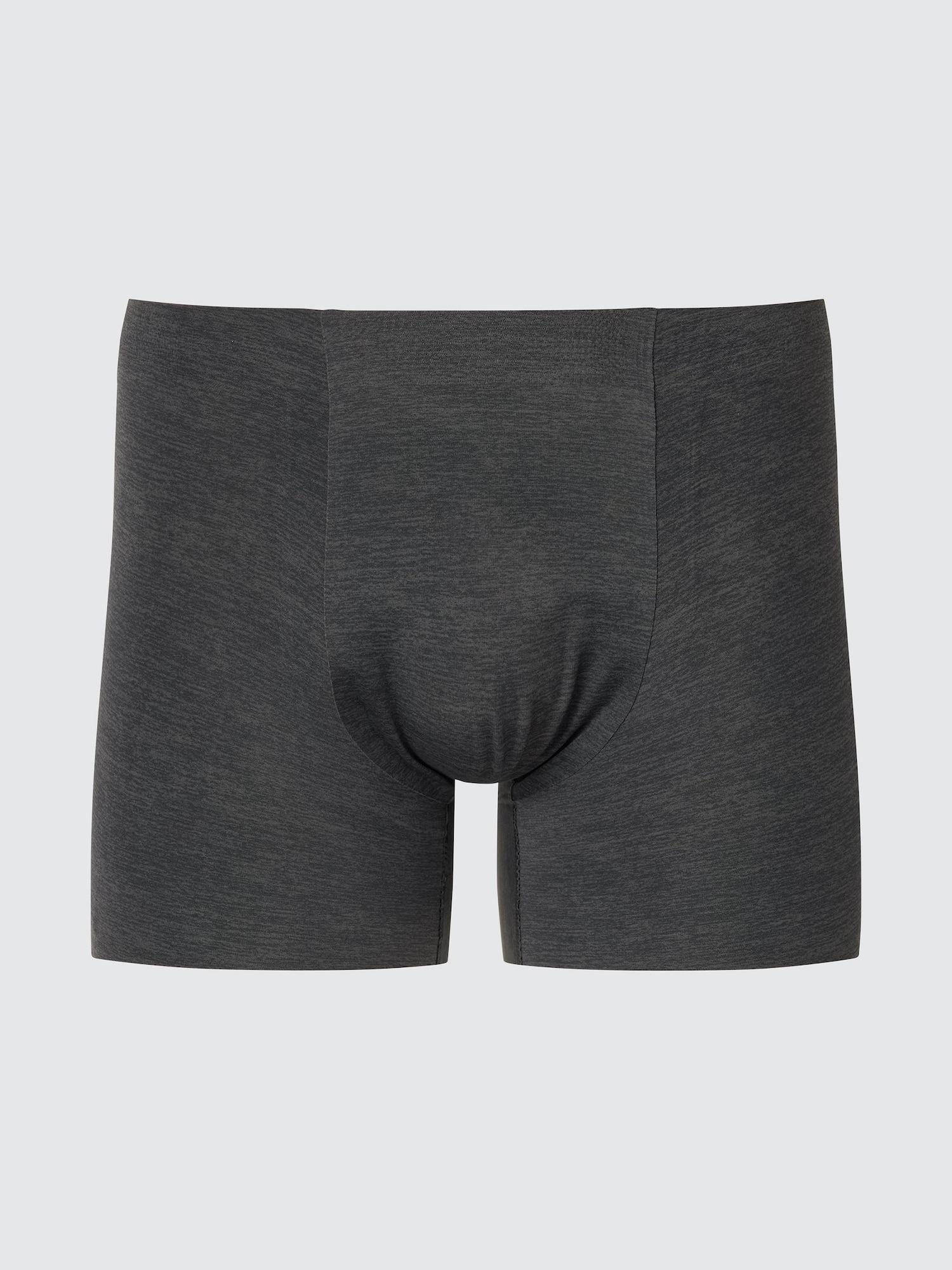 AIRism Ultra Seamless Boxer Briefs | Heather Printed by UNIQLO
