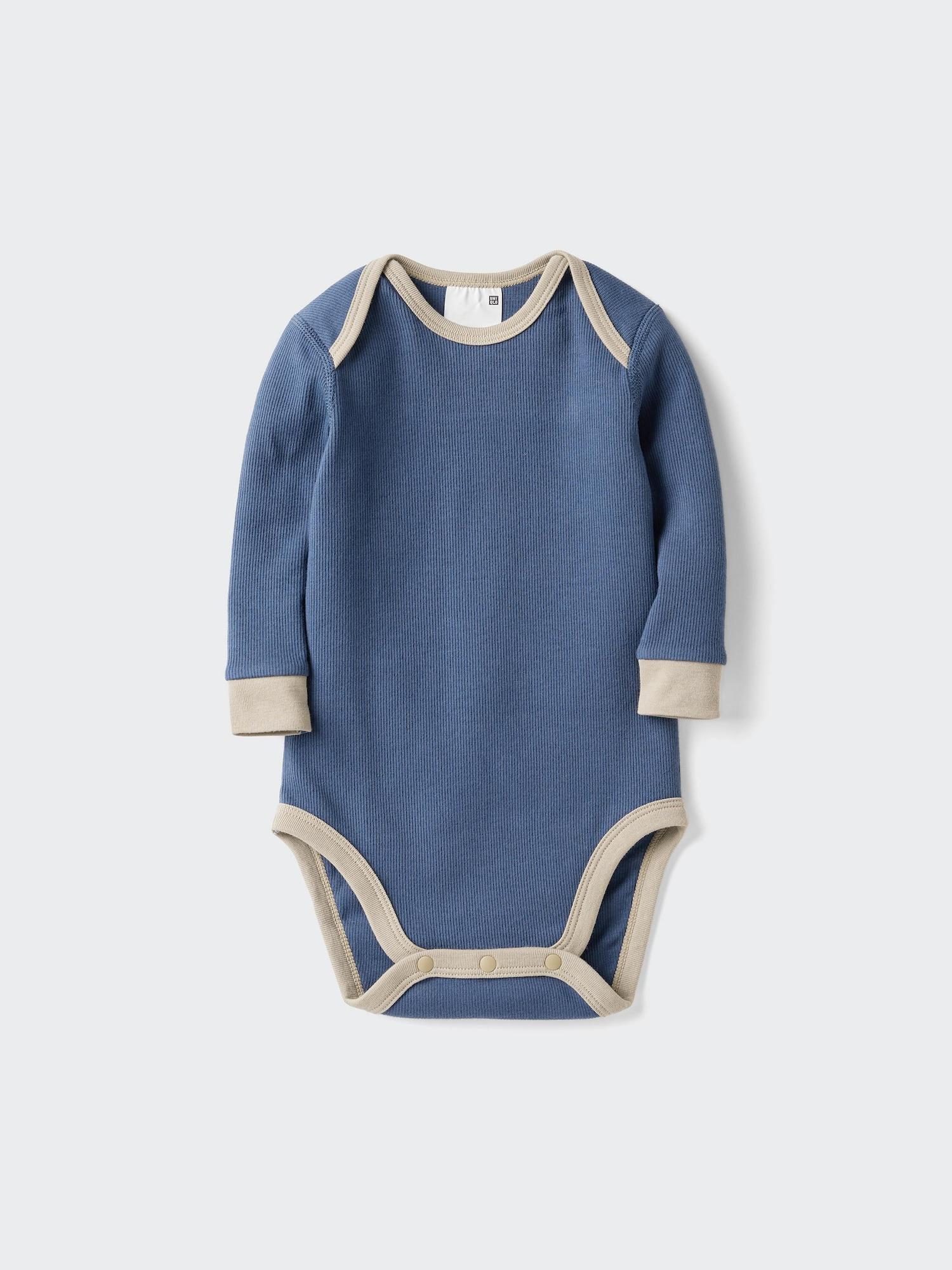 BABIES NEWBORN Bodysuit Long Sleeve by UNIQLO