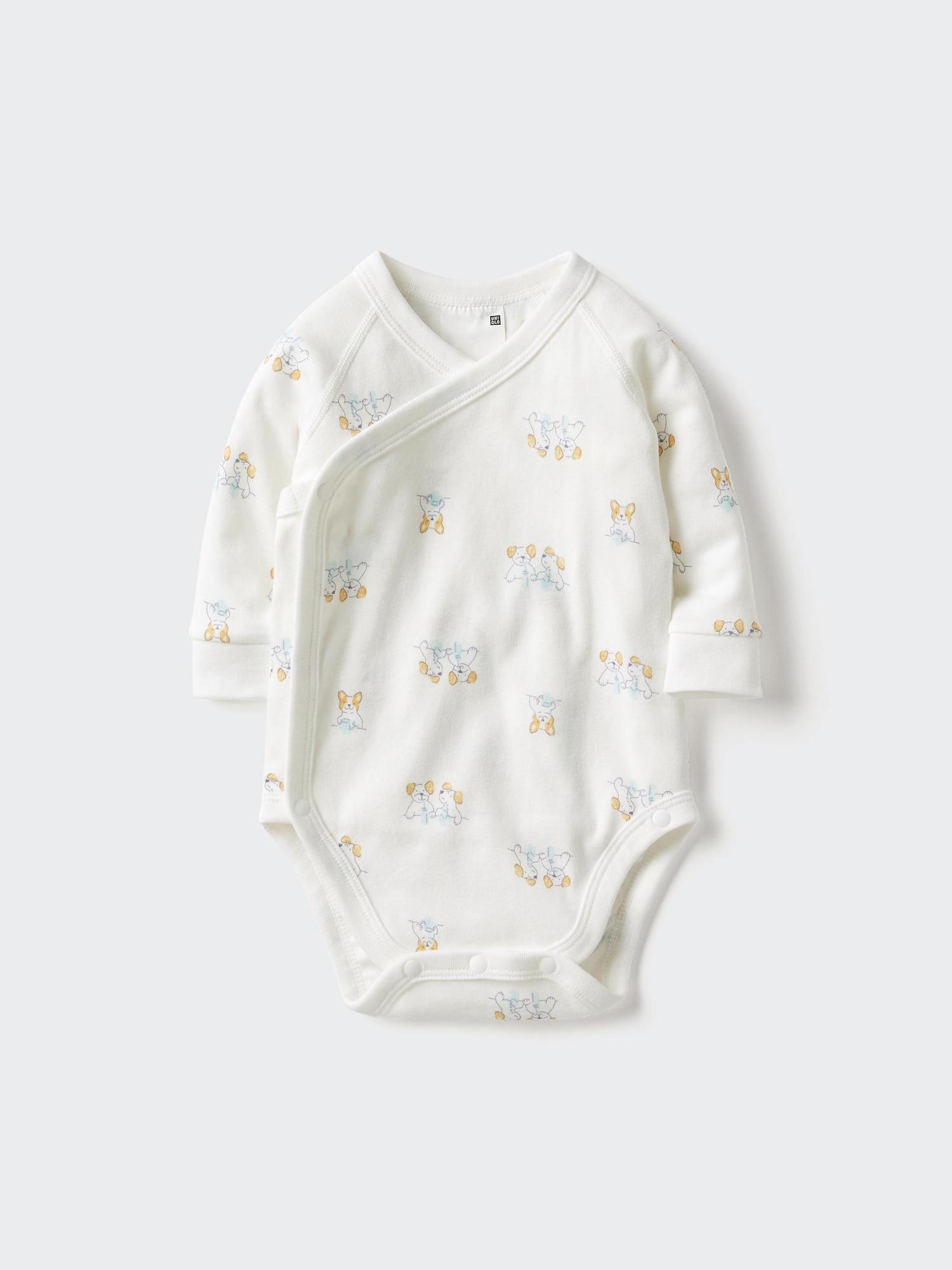 BABIES NEWBORN Bodysuit Long Sleeve by UNIQLO