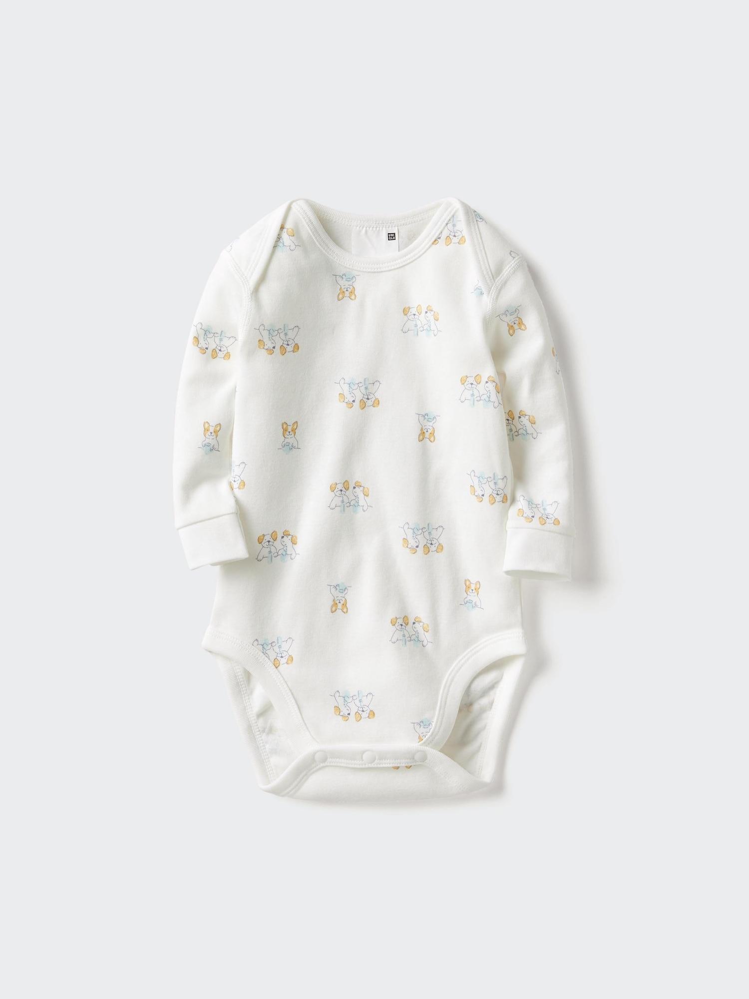 BABIES NEWBORN Bodysuit Long Sleeve by UNIQLO