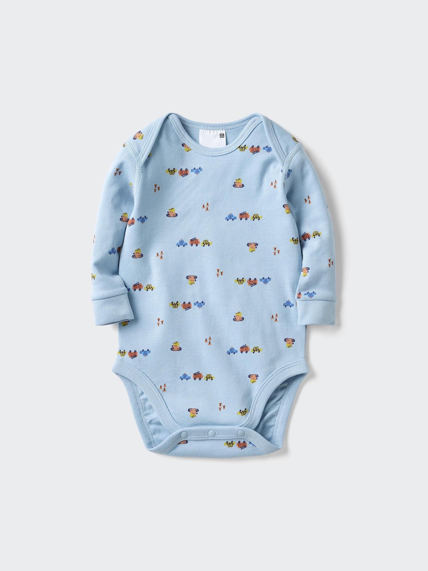BABIES NEWBORN Bodysuit Long Sleeve by UNIQLO