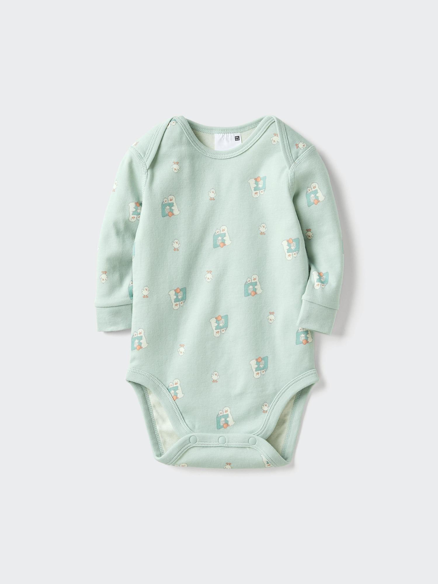 BABIES NEWBORN Bodysuit Long Sleeve by UNIQLO
