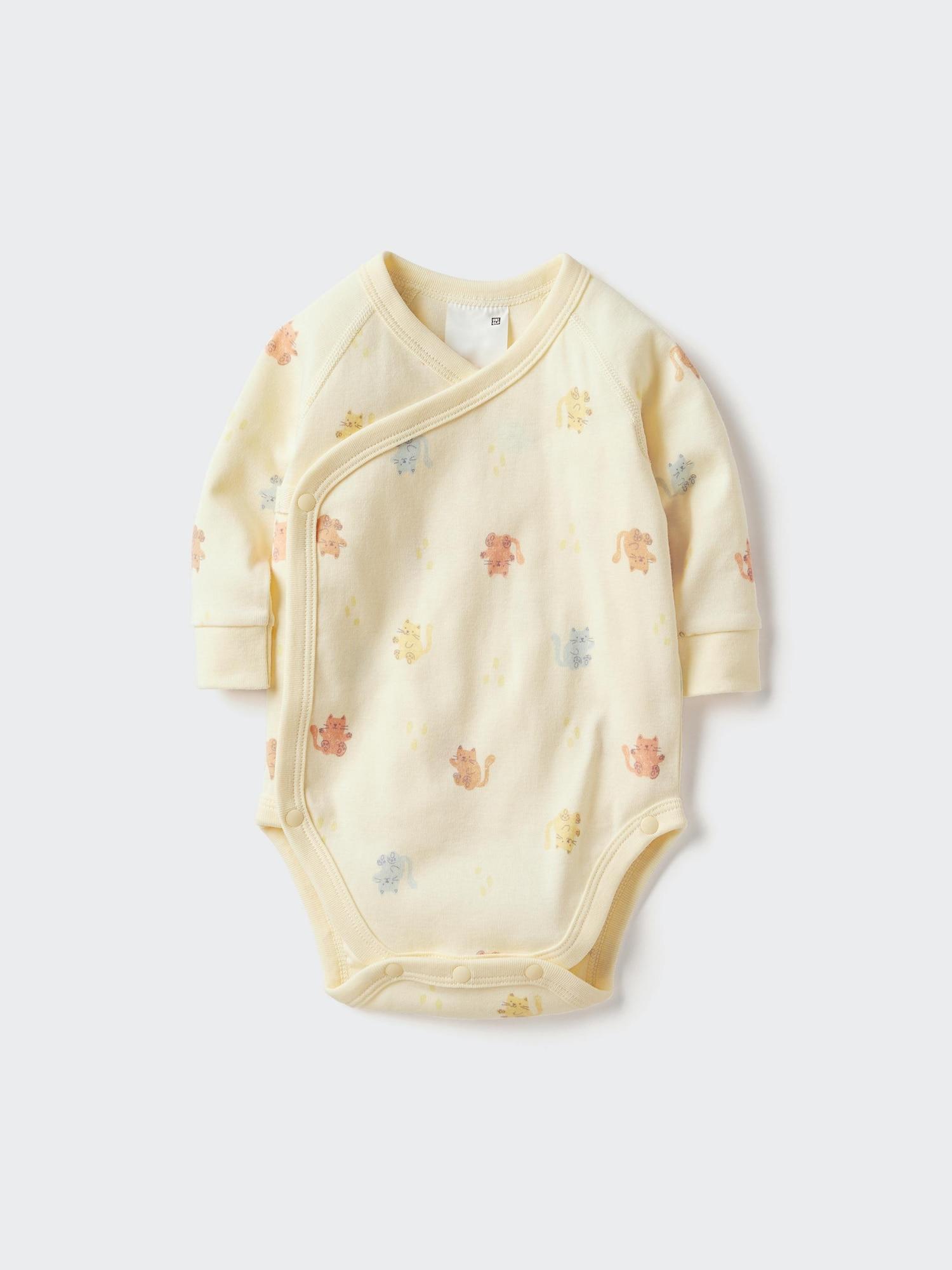 BABIES NEWBORN Bodysuit Long Sleeve by UNIQLO
